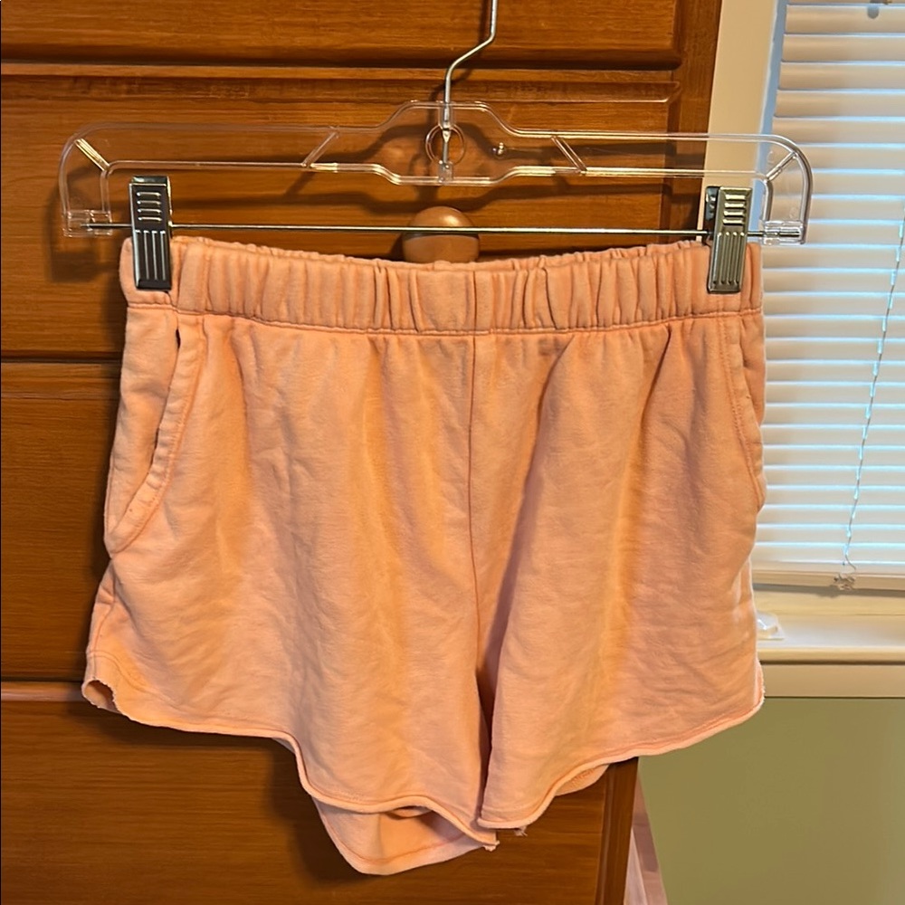 Aerie Peach Sweat Shorts